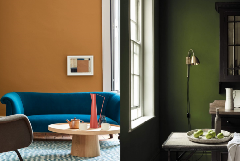 Ремонт англійський: фарби і шпалери Little Greene