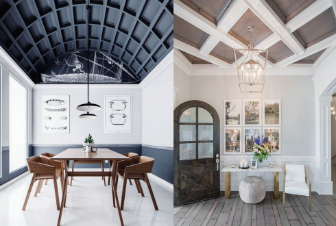 Кесонна стеля: в сучасному інтер’єрі