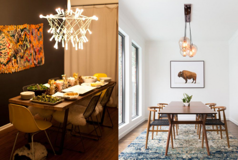 У центрі уваги: ​​освітлення в обідній зоні