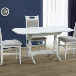 Стіл обідній аврора (білий