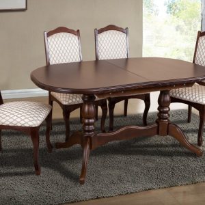 Стіл обідній вавілон (темний горіх) на замовлення