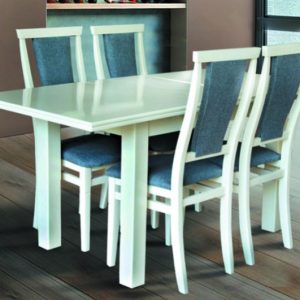 Стіл обідній петрос (слонова кістка