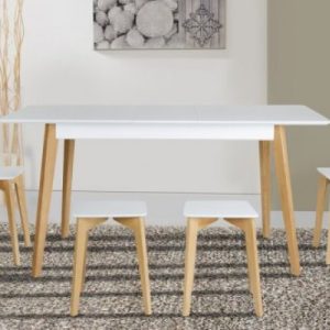 Стіл обідній сінгл (ніжки дуб) на замовлення