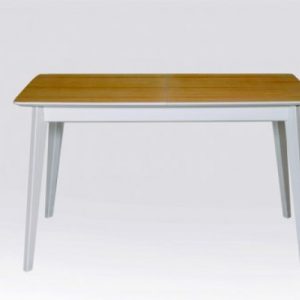 Стіл обідній сінгл (ніжки білі) на замовлення